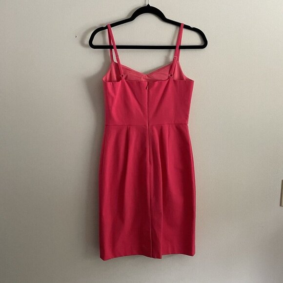 Banana Republic Women 2P Pink Strappy Bi-Stretch Cami Sheath Cocktail Dress - Picture 7 of 9